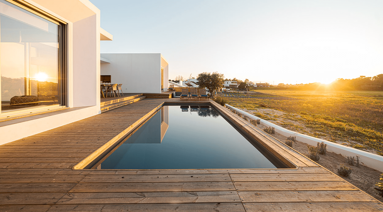 Pisos deck que brindan aspecto natural | Ambience
