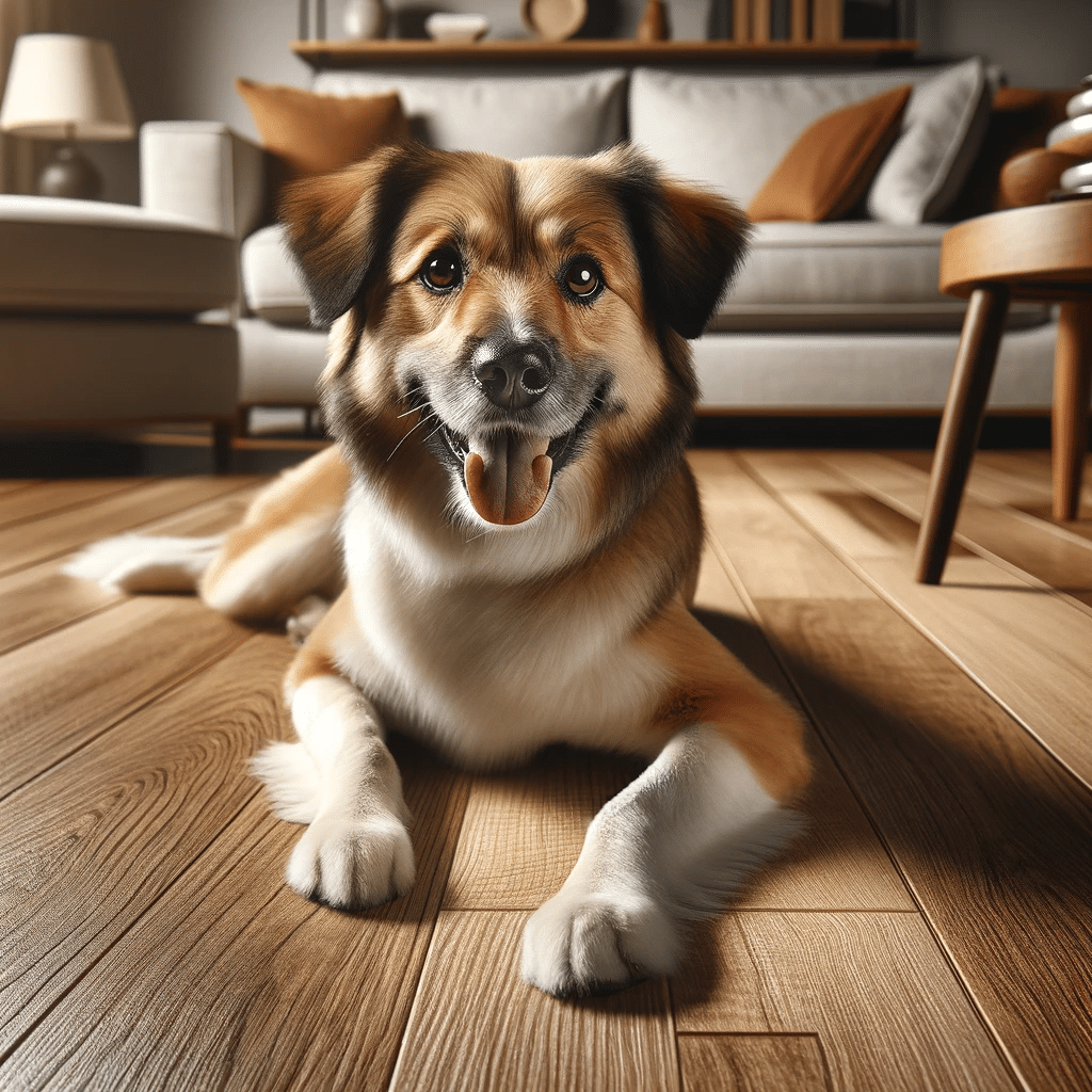 Sala Amigable para Mascotas con Piso de Madera | Ambience Floors
