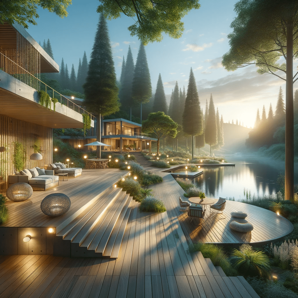 Deck de ensueño en entorno natural impresionante | Ambience Floors