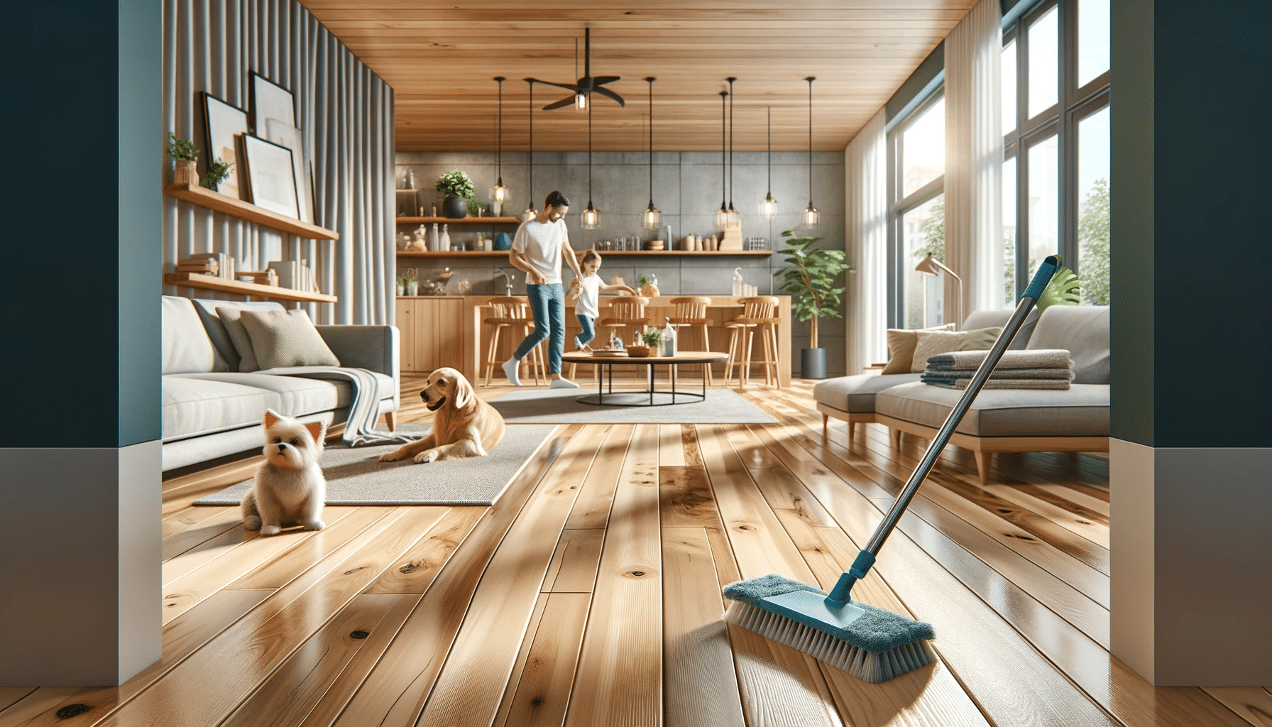 Beneficios de pisos de madera: durabilidad, fácil limpieza y hipoalergénicos. Cajas de madera de ingeniería, especie de sierra y tabla en temperatura. | Ambience Floors.