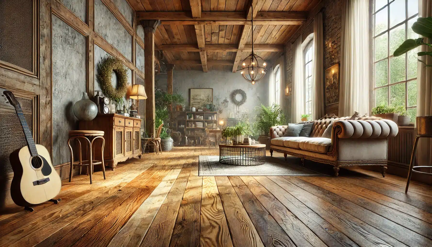 Interior acogedor con suelos de maderas recuperada, muebles vintage y luz natural. Casa sitio web ingeniería baños calidad seguridad casas venta construcción material piso mérida experiencia largo instalación propiedad compradores resistencia inversiónpaneles lugar profesionales | Ambience Floors