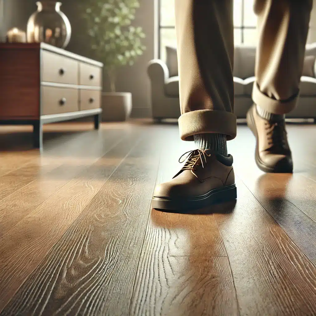 Piso de madera duradero en área de alto tráfico | Ambience Floors